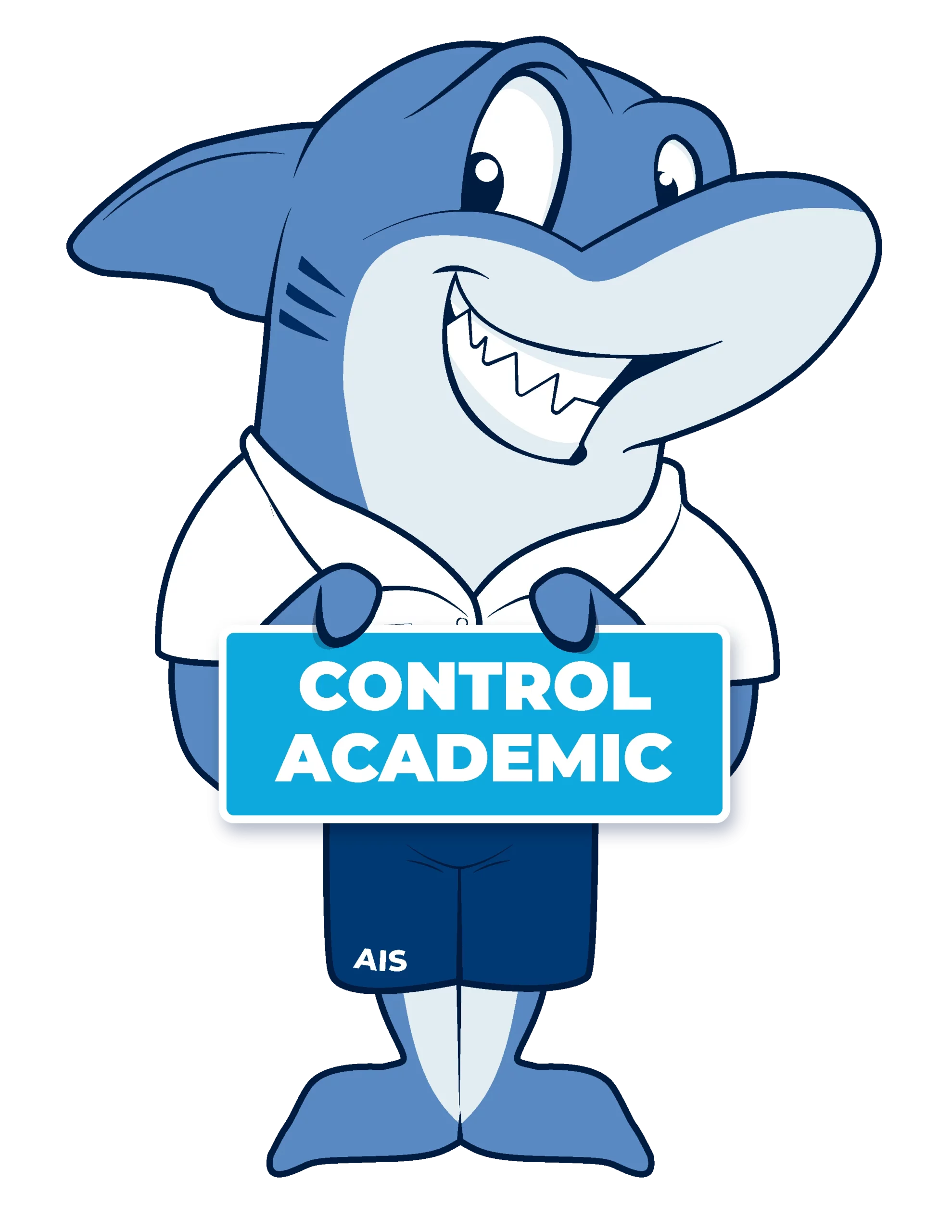 Mascota Institucional Sharky Default