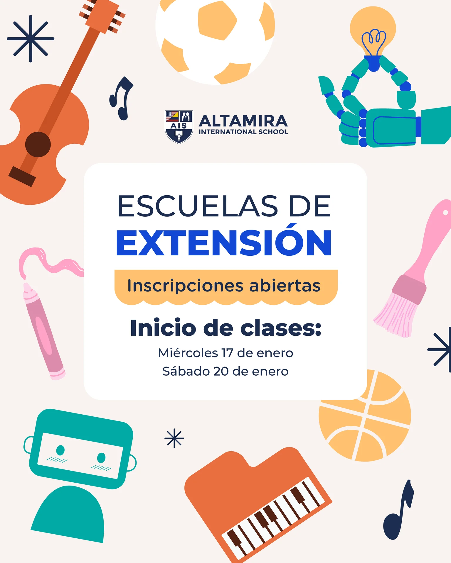 Escuelas de extensión 2024
