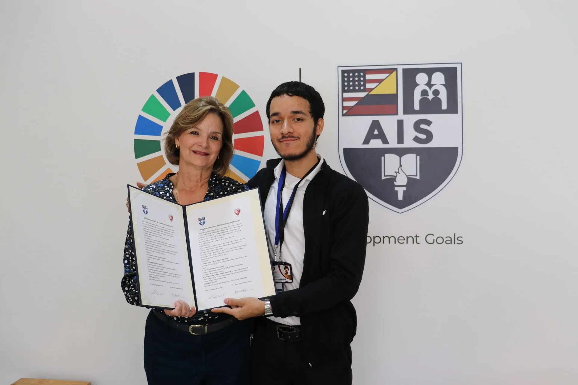 Commemorative event for Unicosta and AIS Cooperation