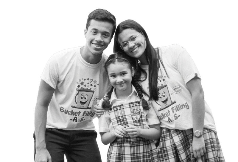 Altamira students and educator together