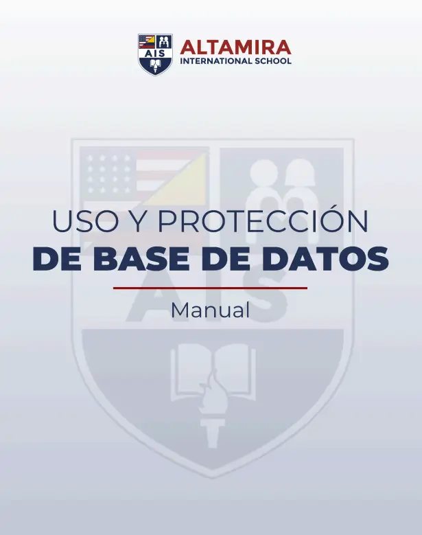 Uso y protección de Base de Datos